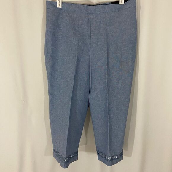 NWT Alfred Dunner Capri Pants - Picture 5 of 9